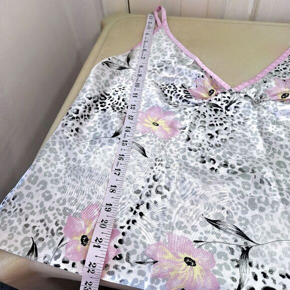 Jones New York Silky Floral Leopard Print Camisole Top Sz XL - Picture 9 of 10